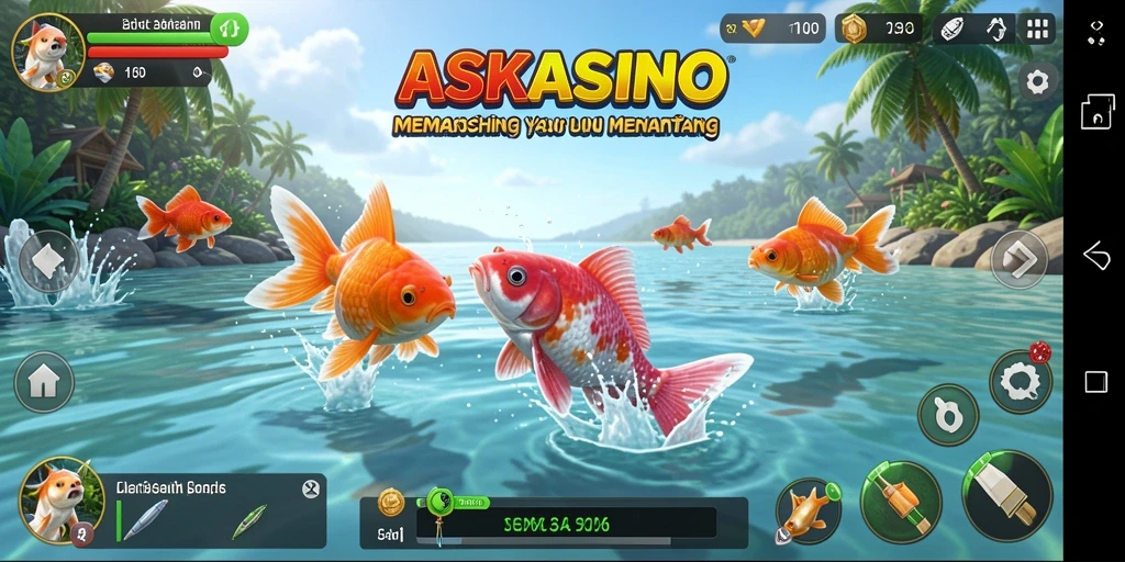 Gameplay menarik ASKASINO dengan grafis memukau.