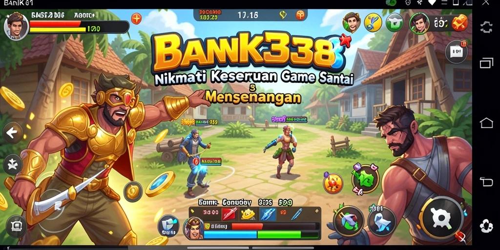 Tampilan gameplay BANK338 yang menarik dan mengasyikkan.