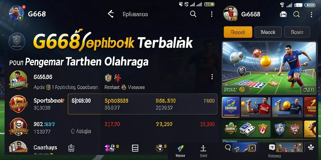 Tampilan gameplay G668 yang menarik dan interaktif.