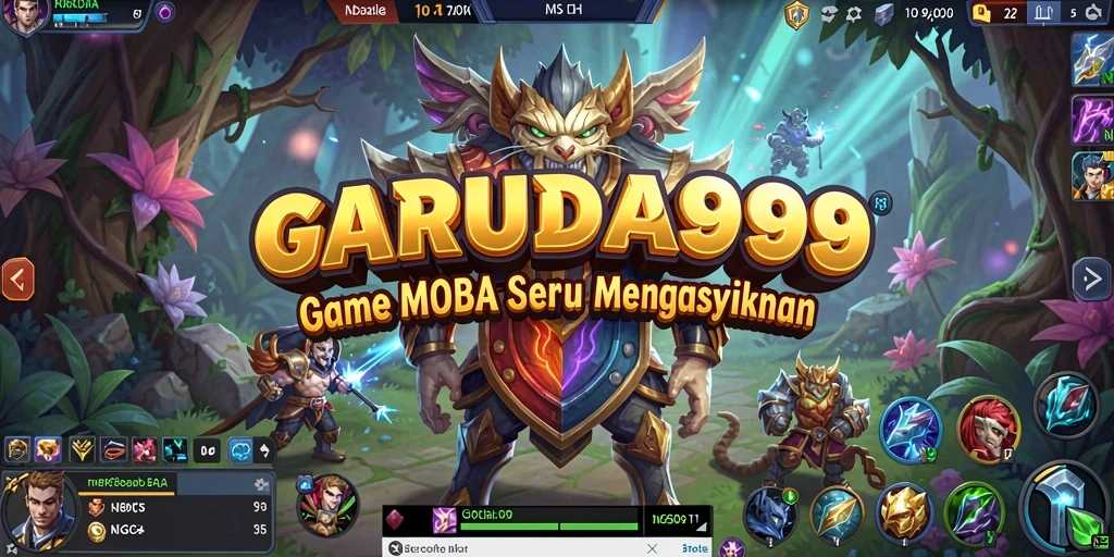 Tampilan gameplay seru dari GARUDA999 dengan aksi karakter yang dinamis.