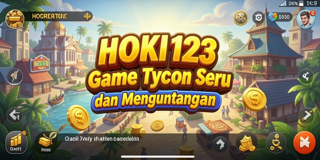 Screenshot HOKI123 menampilkan gameplay Tycoon yang mengasyikkan dan penuh aksi.