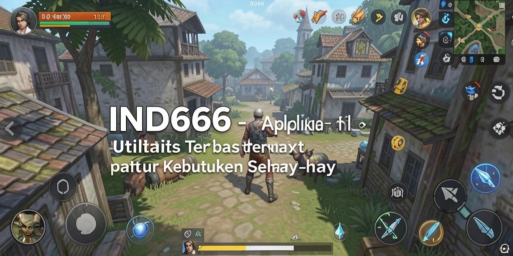 Tampilan screenshot utama IND666 menunjukkan antarmuka penggunaan yang intuitif.