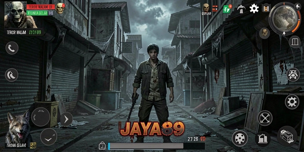 Gameplay JAYA89 yang penuh ketegangan dan kengerian.
