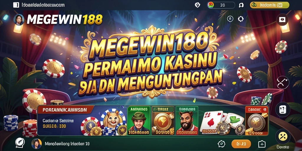 Tampilan gameplay seru dan menegangkan di MEGEWIN188.