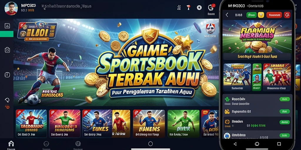 Tampilan live betting dalam aplikasi MPO303 yang menarik.
