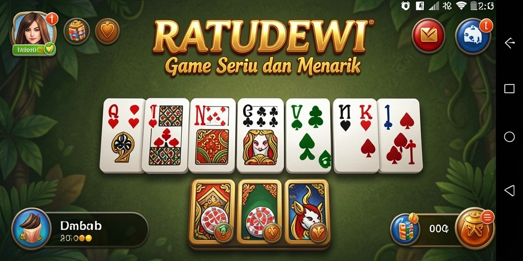 Tampilan gameplay menarik pada RATUDEWI dengan grafis yang menawan.