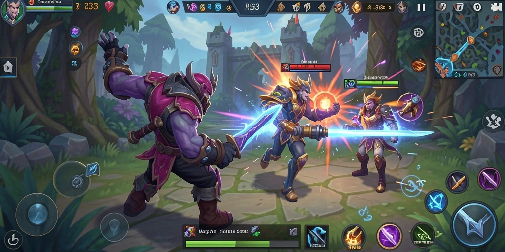 Gameplay seru dari RR33 dengan karakter unik dan strategi.