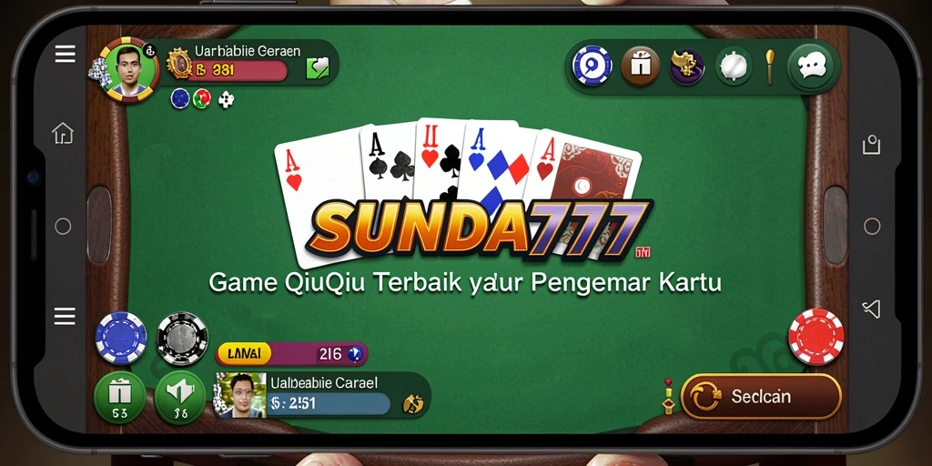 Tampilan gameplay seru di SUNDA777 QiuQiu.