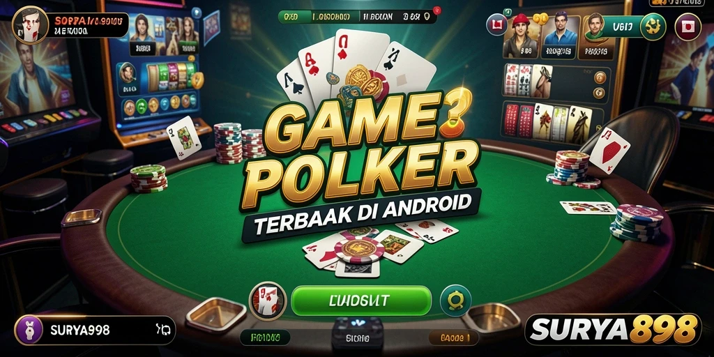 Tangkapan layar gameplay SURYA898 yang menampilkan aksi poker seru.