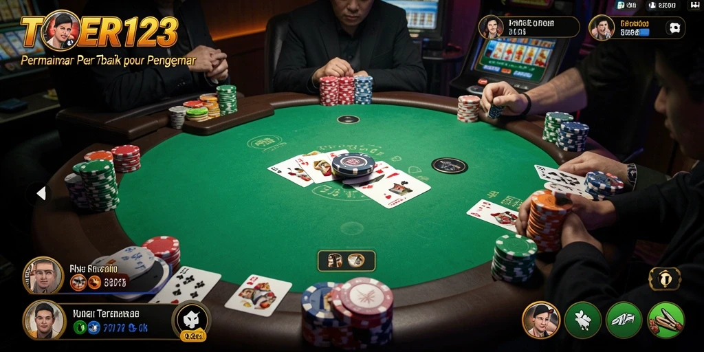Ini adalah tampilan gameplay mendebarkan dari TGER123.